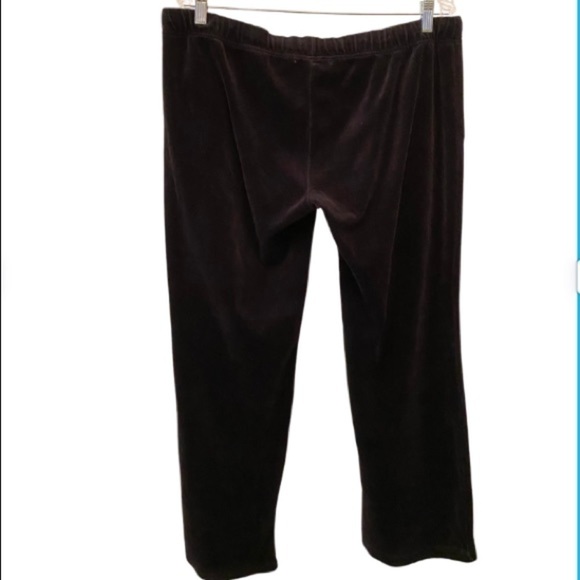 FRENCH LAUNDRY “Hopes & Dreams” Bling Velour Pants - Picture 2 of 3